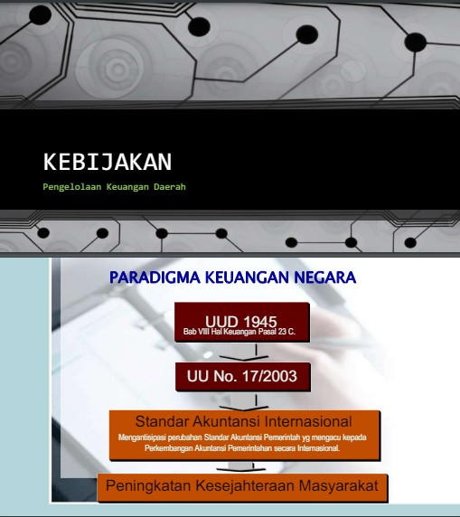 PARADIGMA KEUANGAN NEGARA